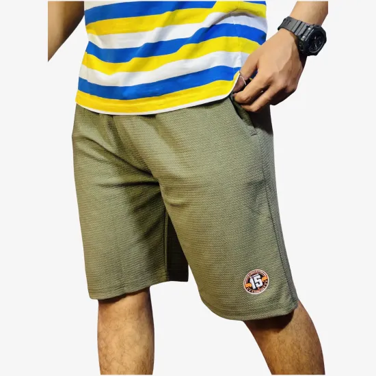 Men's Jet Black Performance Shorts | Lightweight Athletic Fit